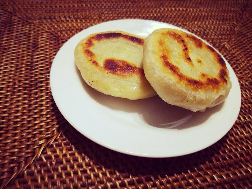 吃喝玩乐的倪公子做的煎豆饼