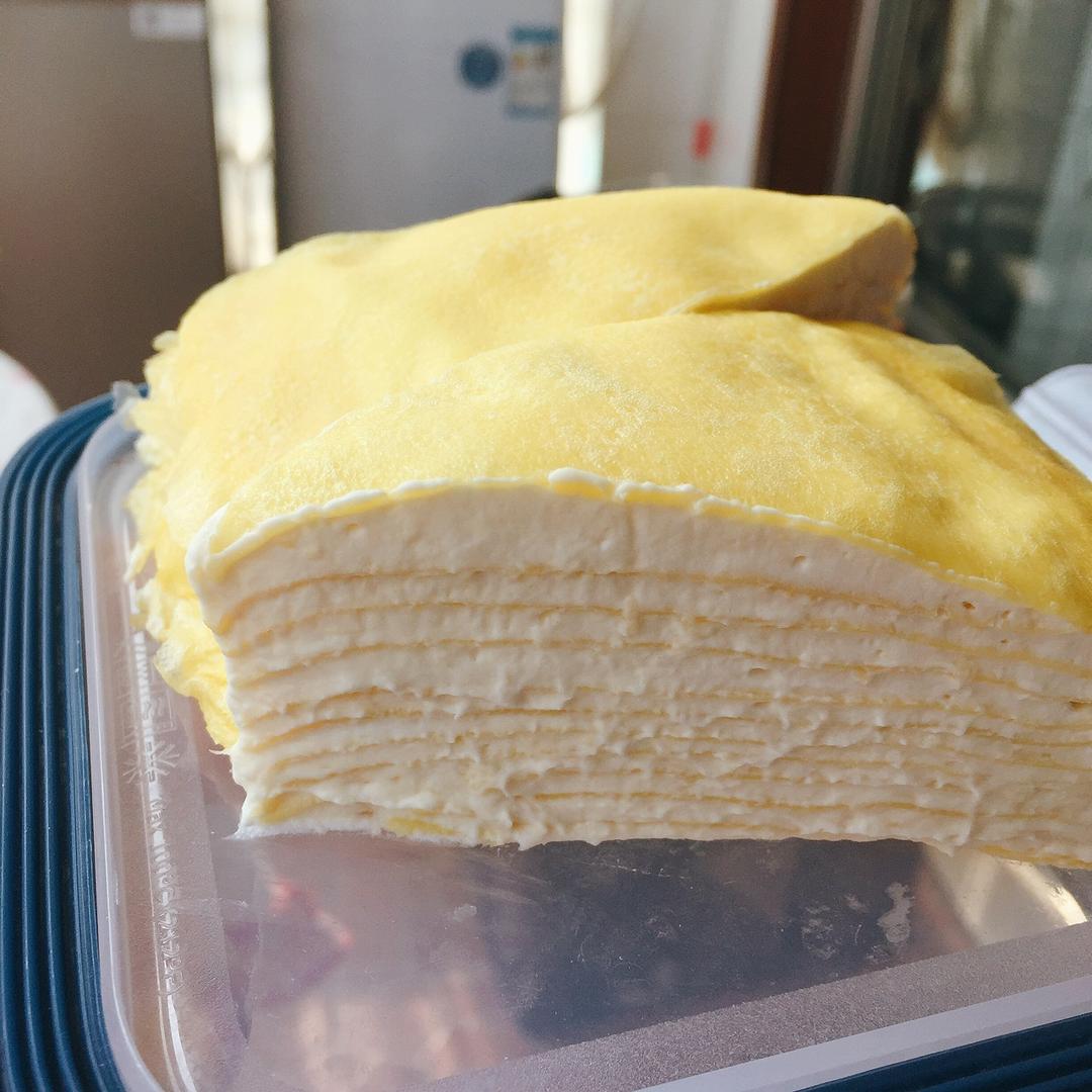 榴莲千层（超软糯蛋皮配方٩( ᐛ )و