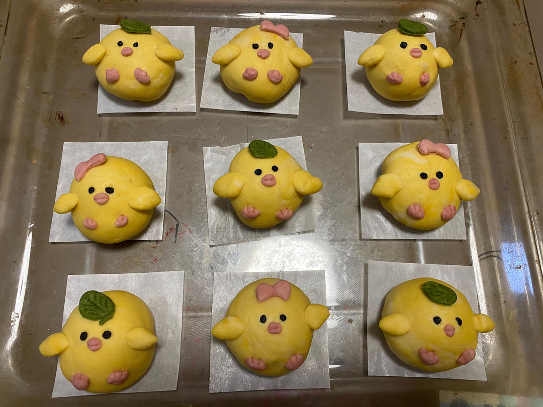 南瓜泥小鸡卡通包，孩子看了准吃