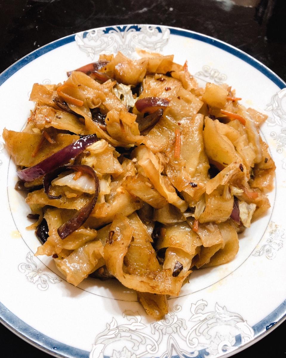 陕西私房炒饼[内附饼丝做法]