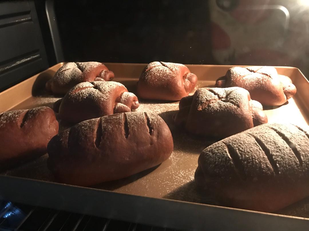 巧克力面包卷