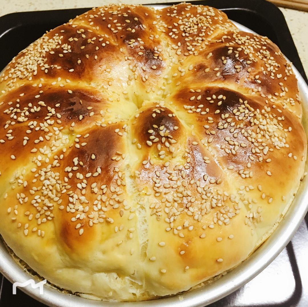 像蛋糕口感的皇冠面包（中种/一次发酵法）