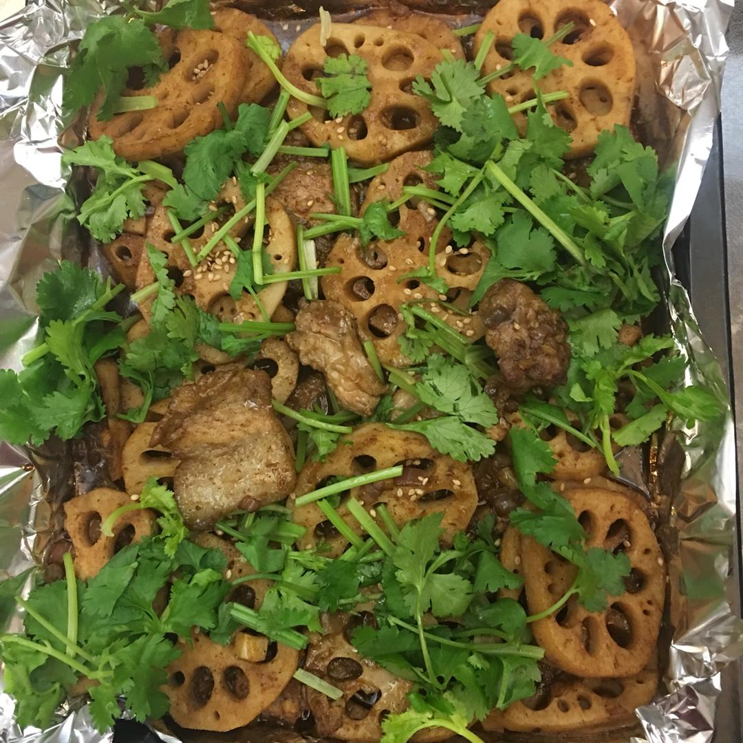 烤藕片