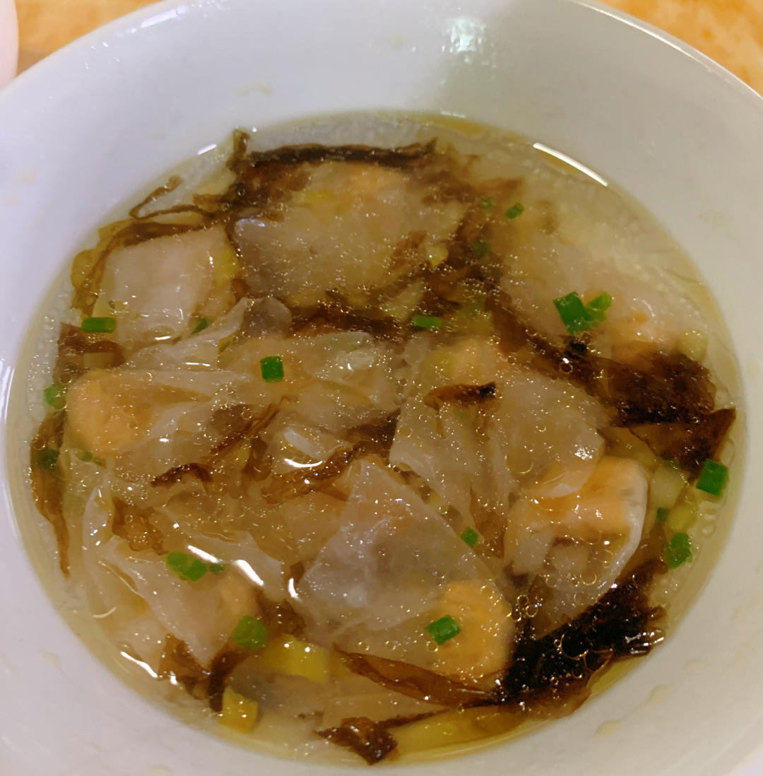 肉不柴的馄饨馅