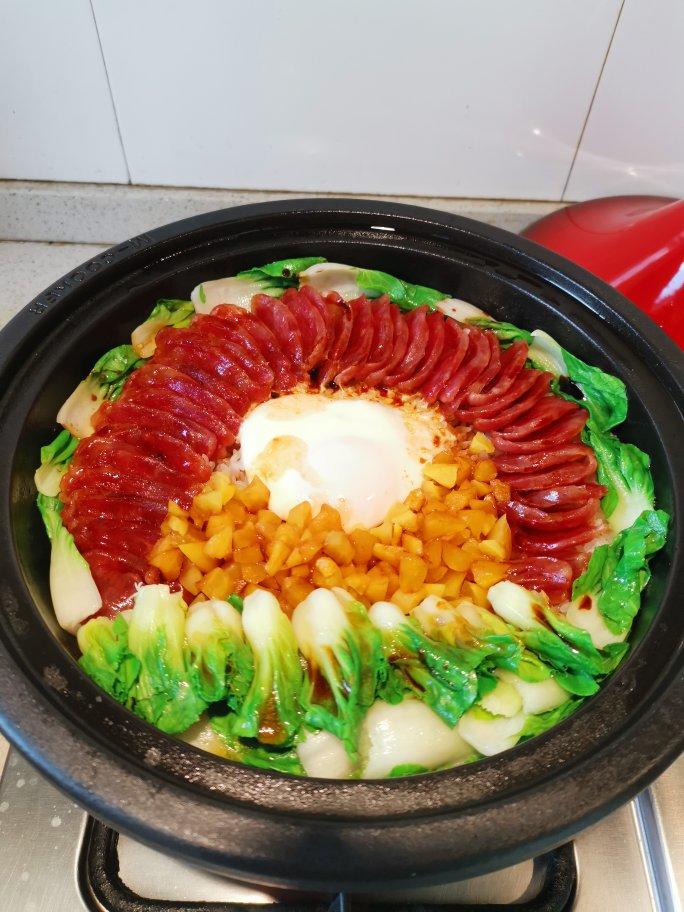 香肠煲仔饭
