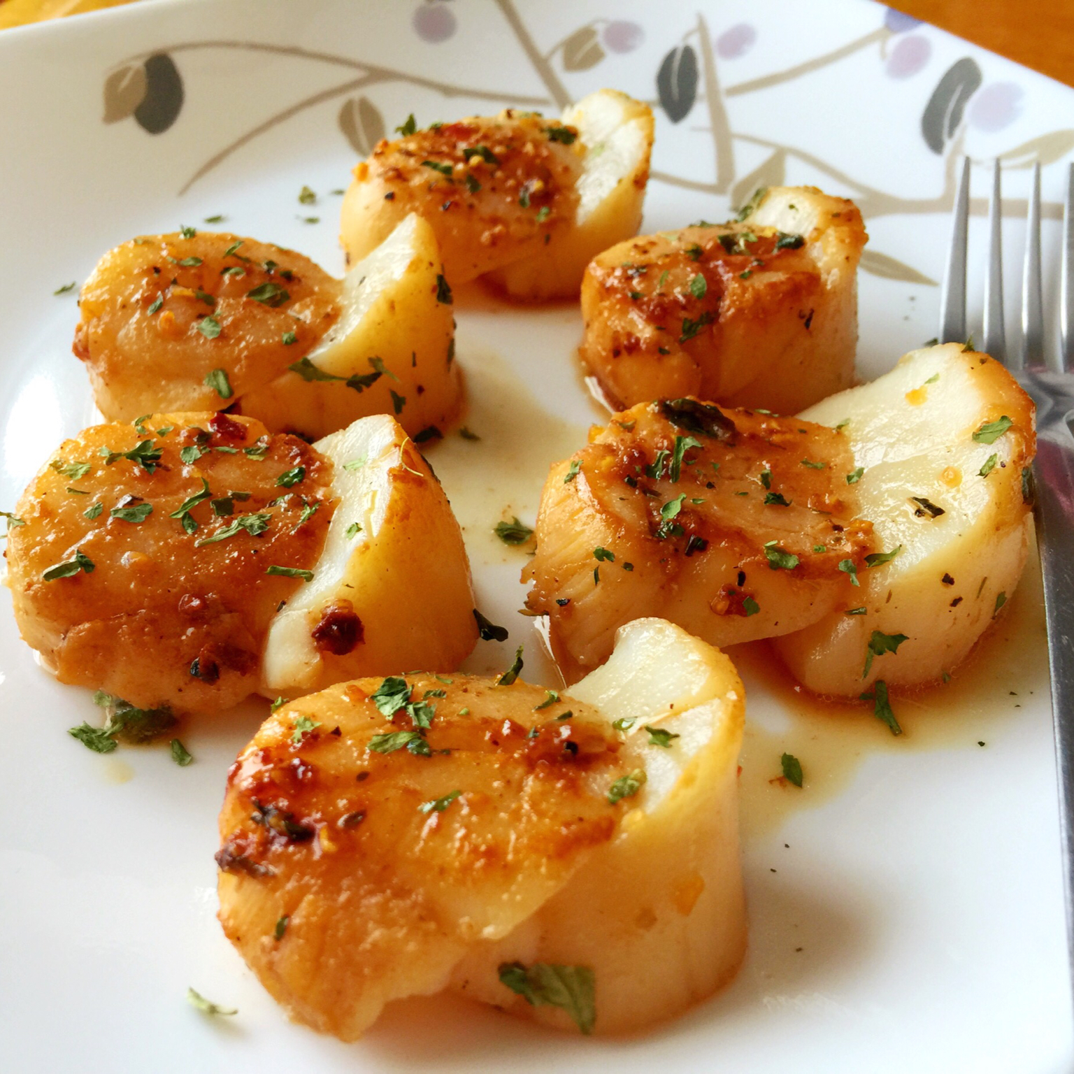 百钥做的法式香煎带子