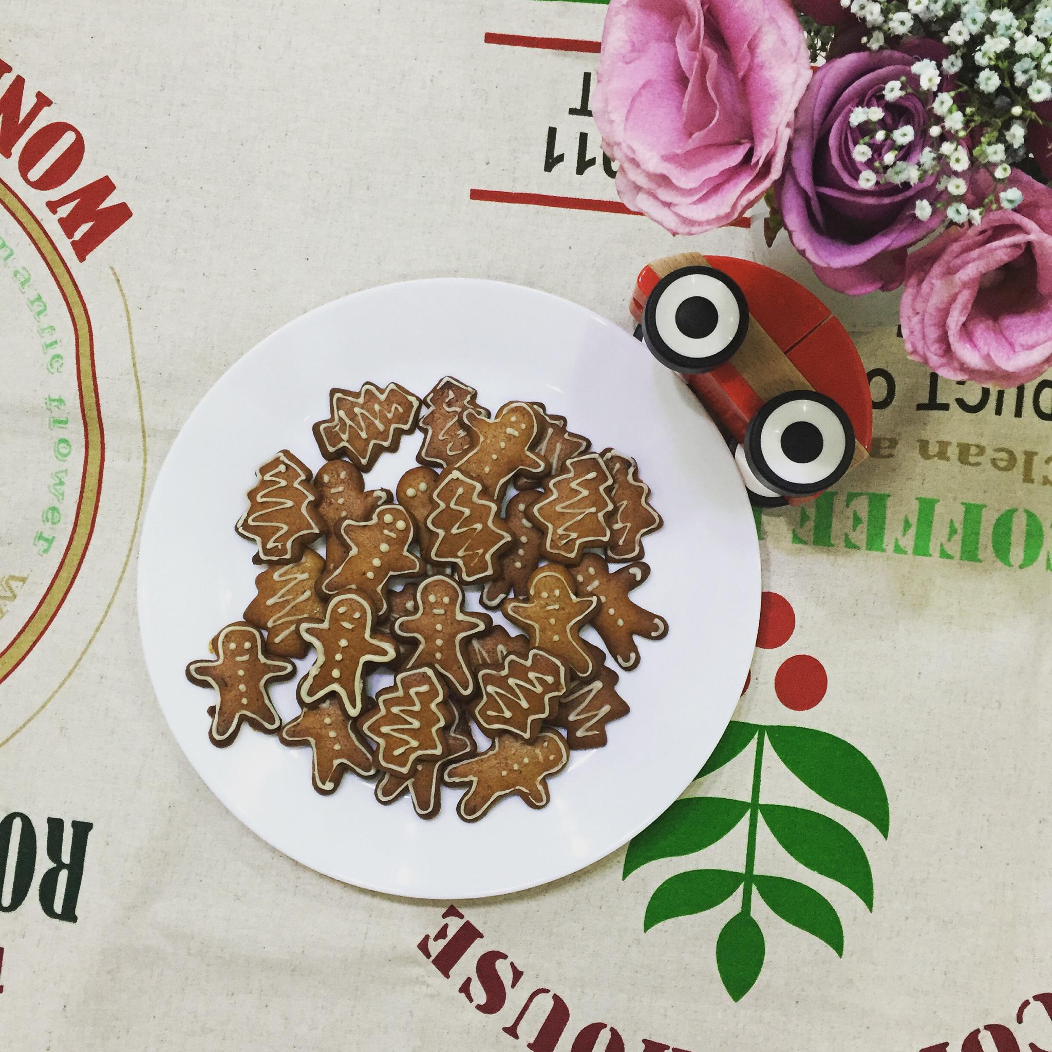 【圣诞】法式姜饼人饼干~姜糖饼干