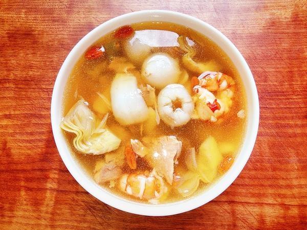 荔枝洋蓟五行汤