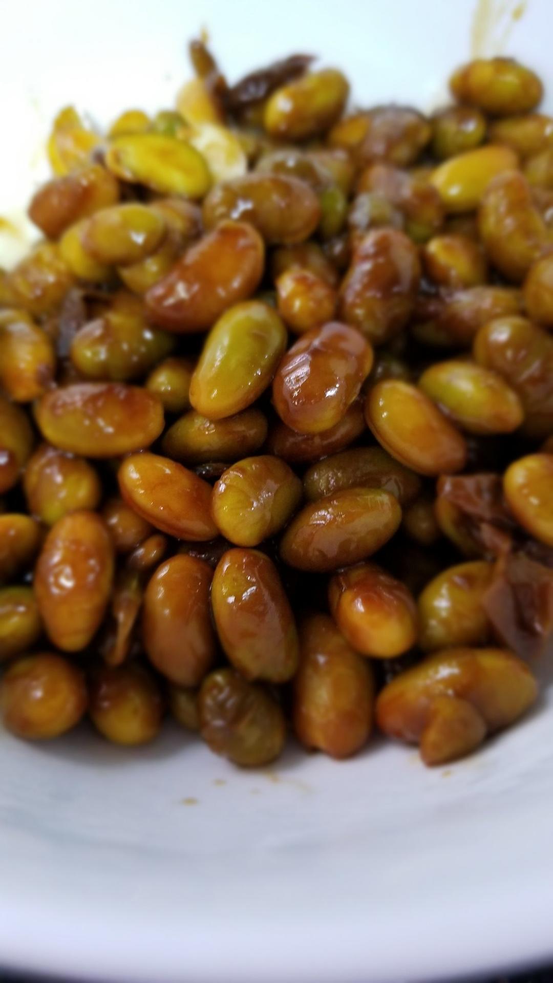 秘制红烧毛豆