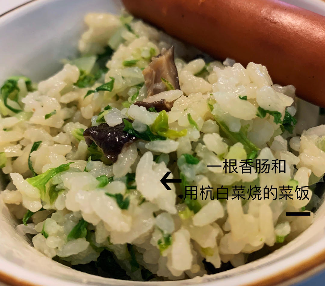 上海版咸肉菜饭