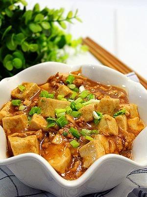 肉末小葱拌豆腐的做法