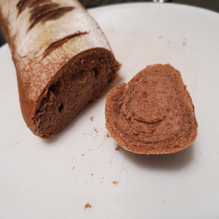 全麦巧克力坚果面包的做法
