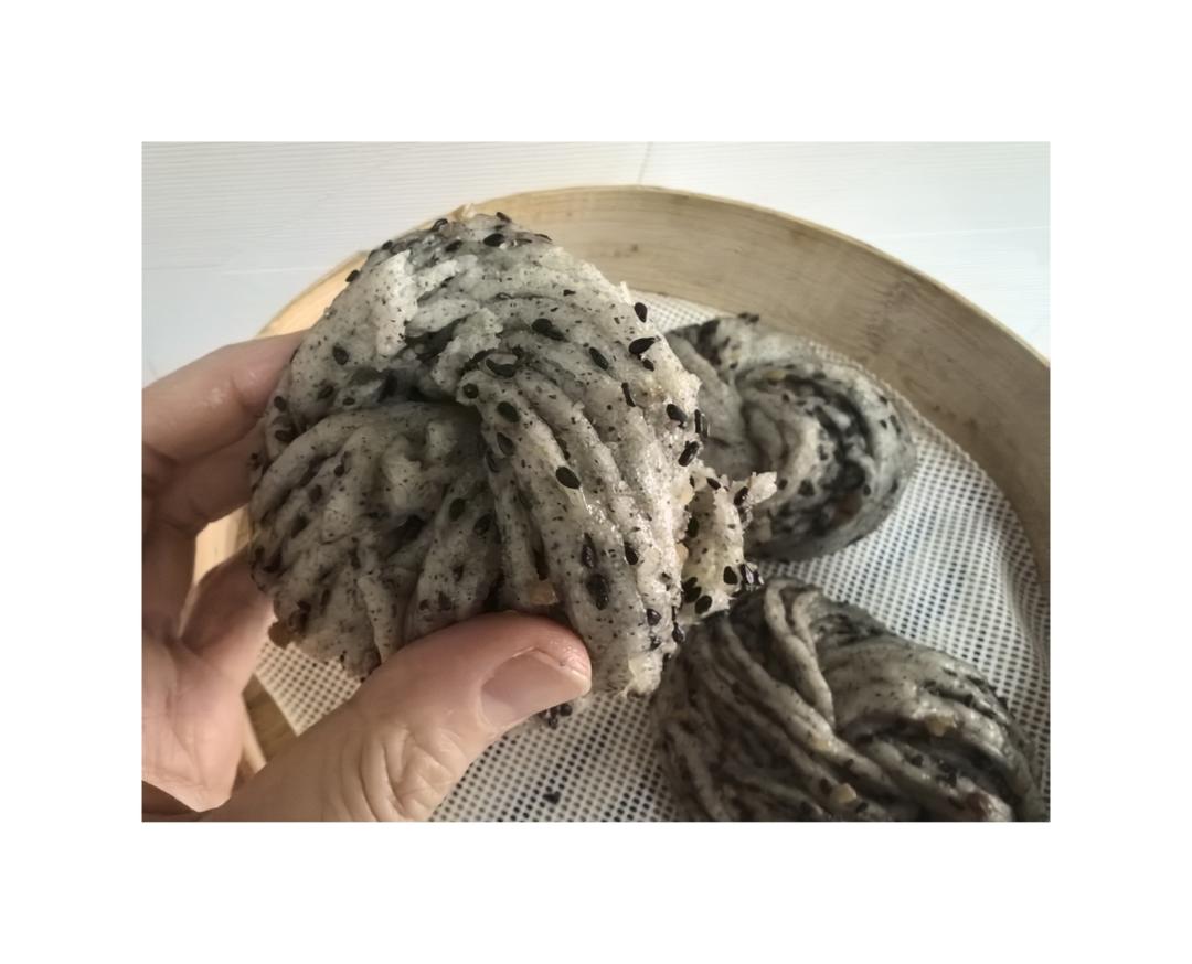 燕窝/椒盐/黑芝麻/肉沫/斑斓玫瑰千丝卷（花卷）