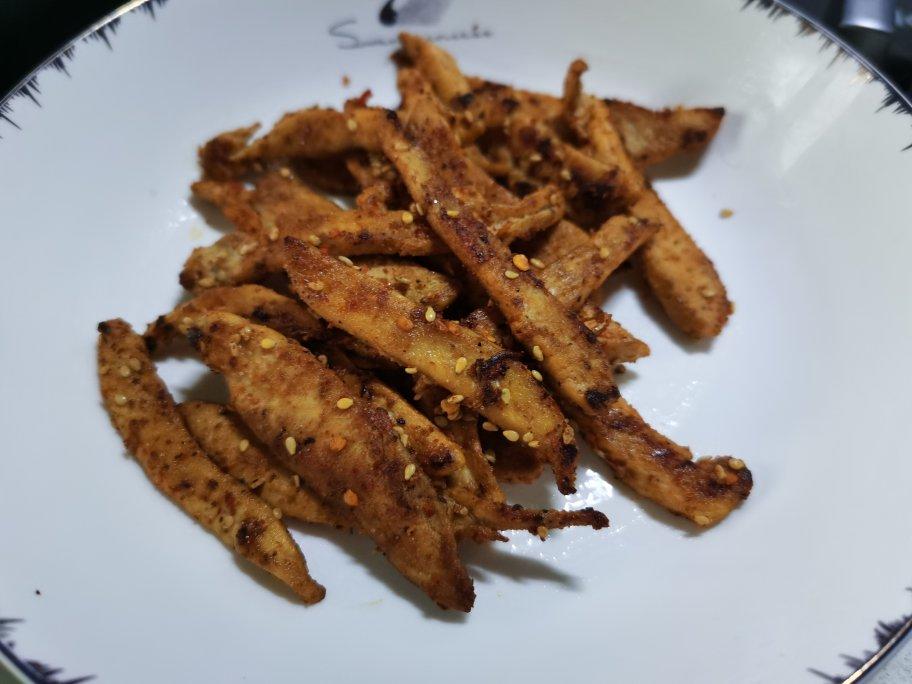 孜然鸡胸肉，低脂低卡好吃无压力。