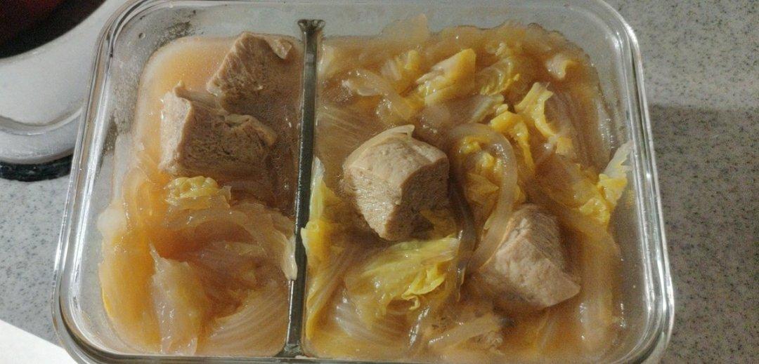 白菜炖冻豆腐