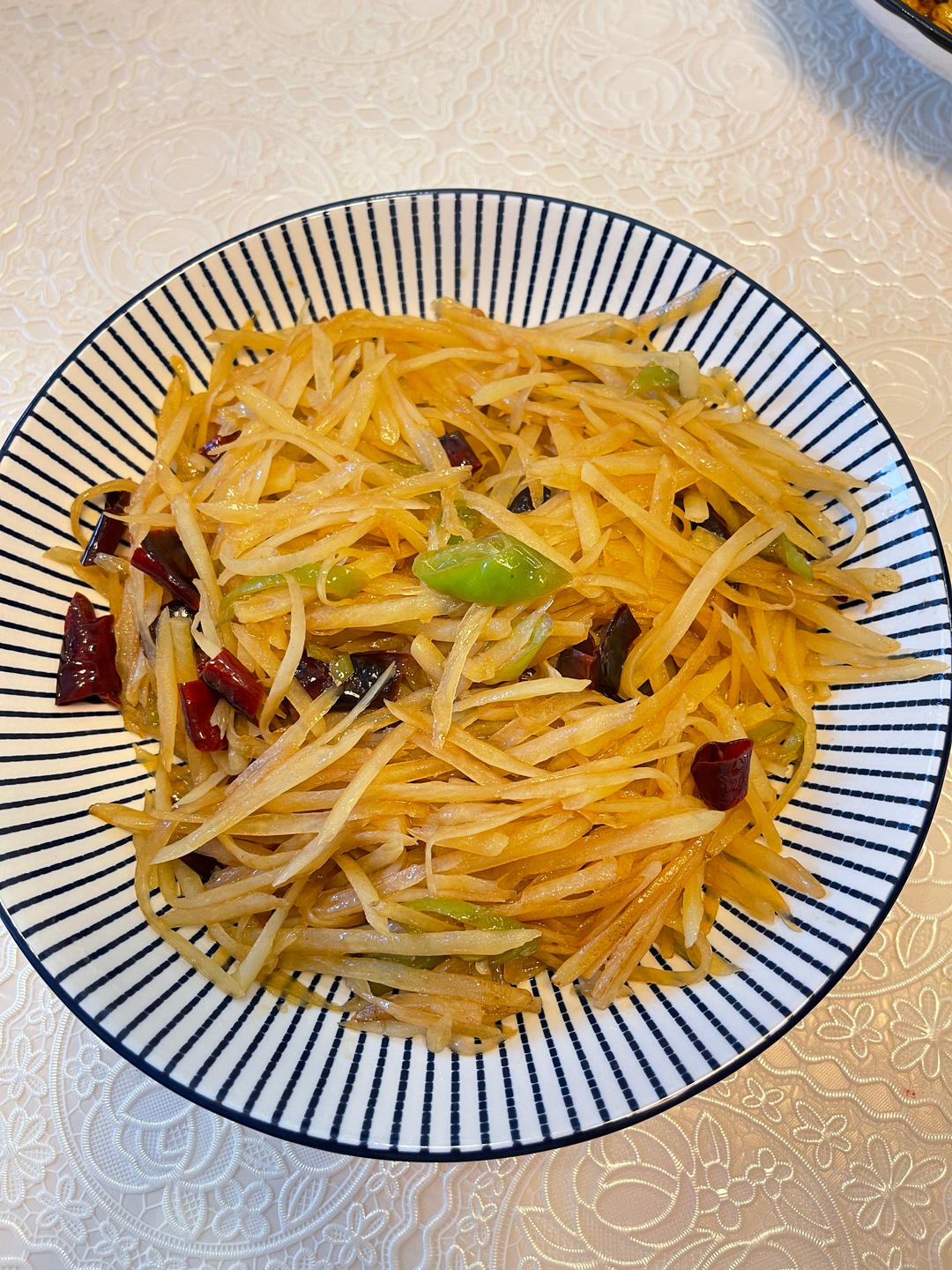 酸辣土豆丝的家常做法 超级下饭