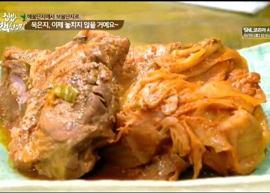 酸泡菜炖猪肉 白老师家常菜的做法
