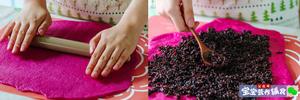 火龙果紫米包的做法 步骤8