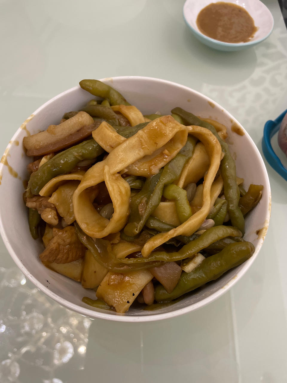 豆角焖面