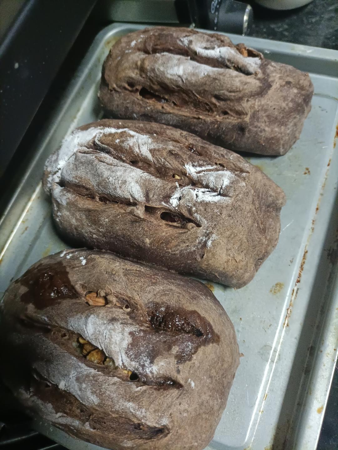 可可牛奶哈斯面包