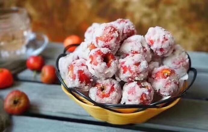 山楂糖雪球的做法