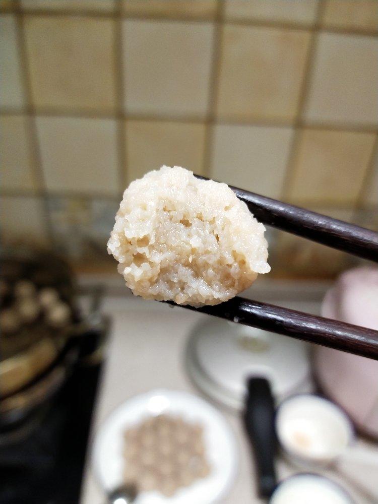 清香蒸藕丸子