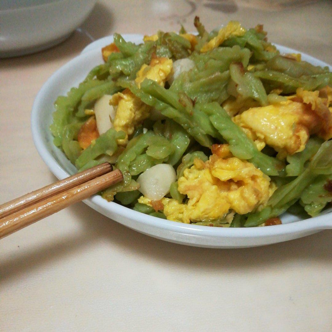 苦瓜炒蛋