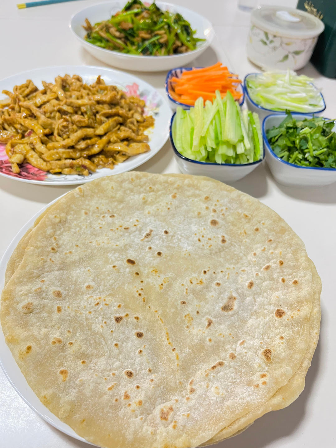 春饼的做法（北方习俗吃的摊春饼）