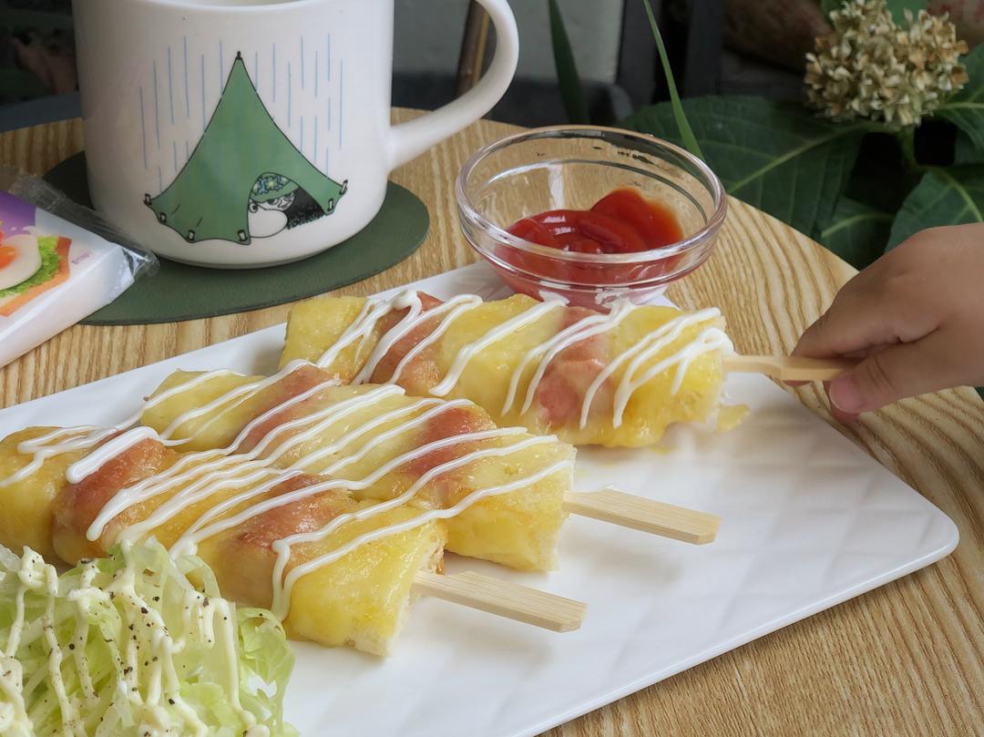 芝士香肠面包卷的做法