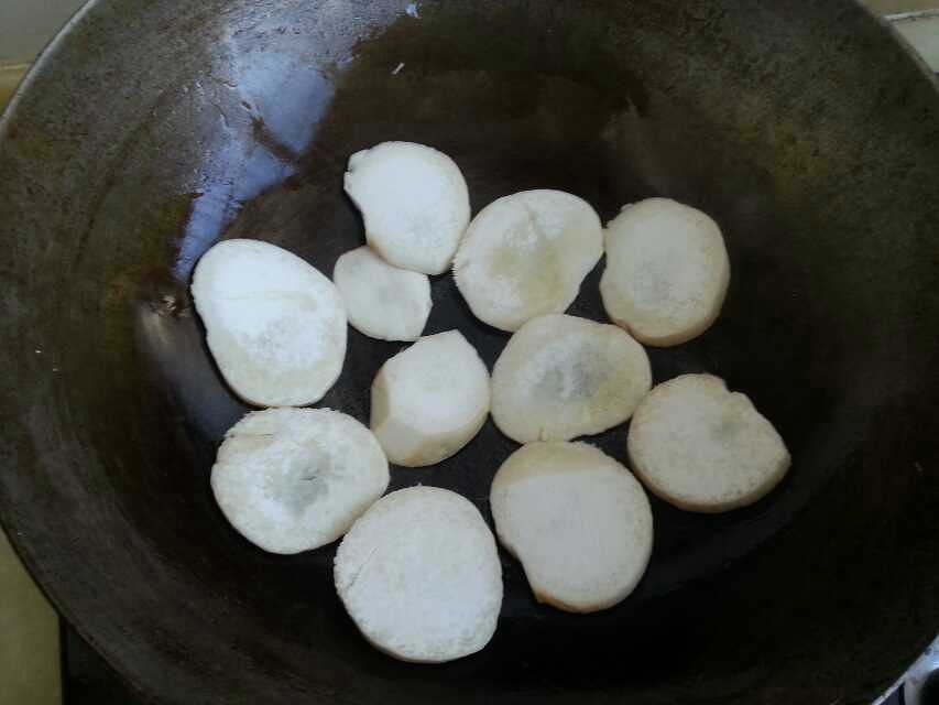 鲍汁杏鲍菇扣油菜的做法 步骤2