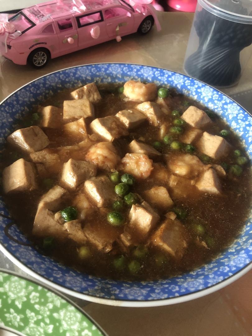 虾仁豆腐