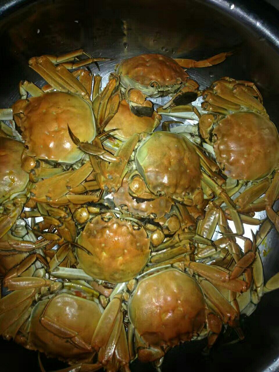 清蒸河蟹