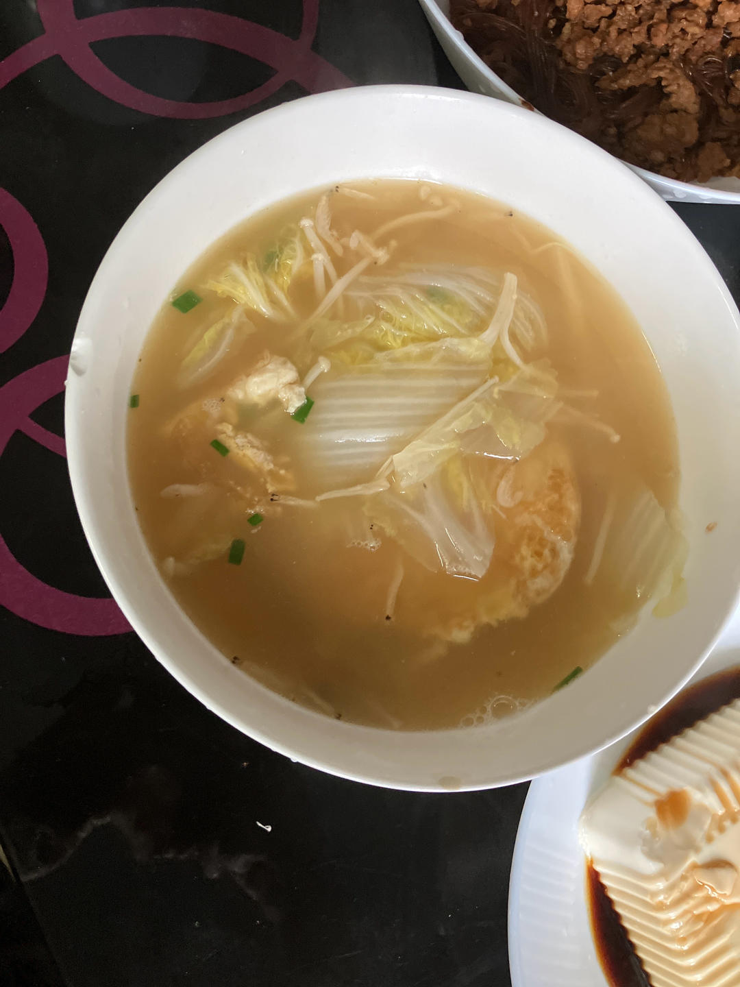看着平平无奇却很鲜美的白菜鸡蛋汤