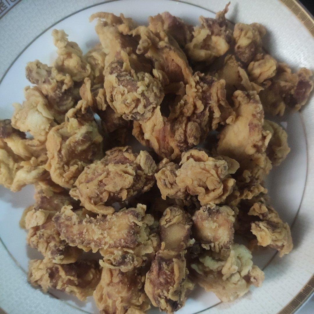 真正的鸡米花是不裹面包糠的（转）