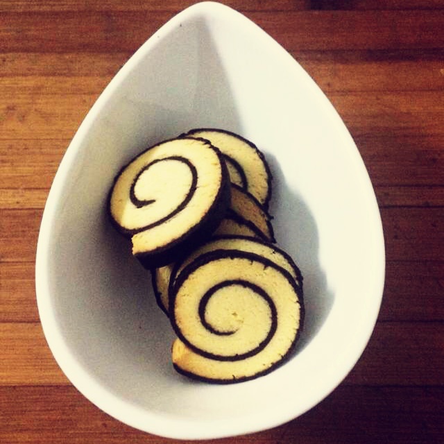 黑纹奶酪饼干