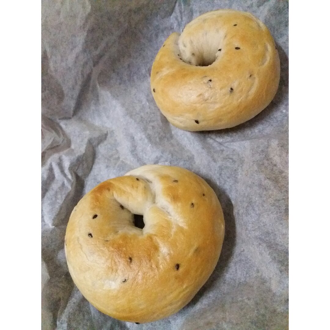 芝麻贝果（咸）