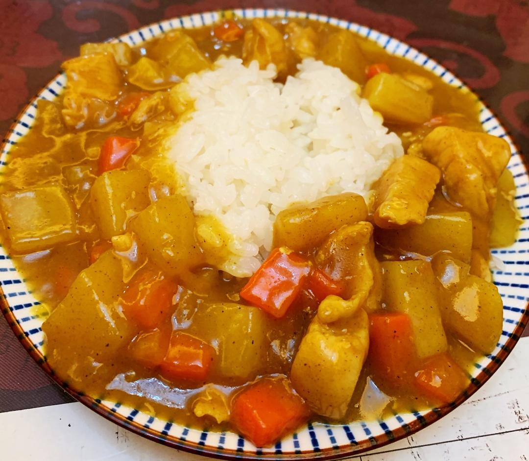 咖喱鸡肉饭