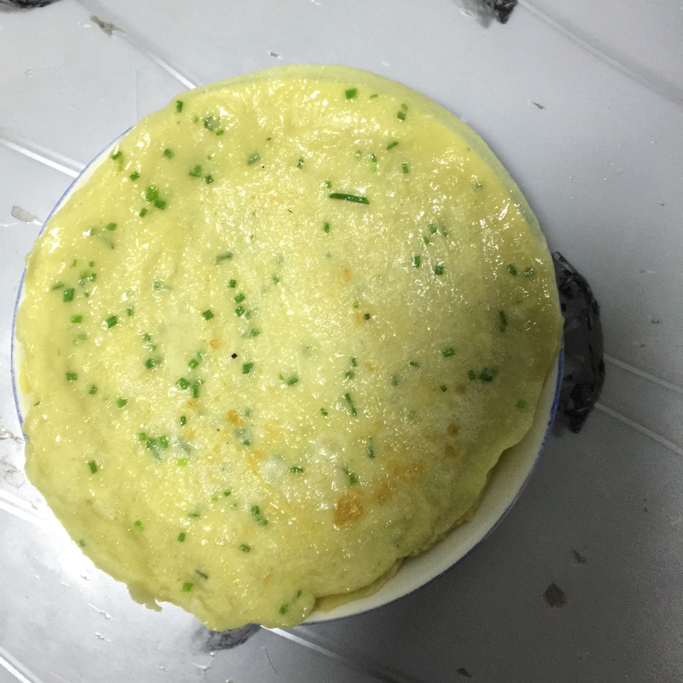 葱花鸡蛋饼