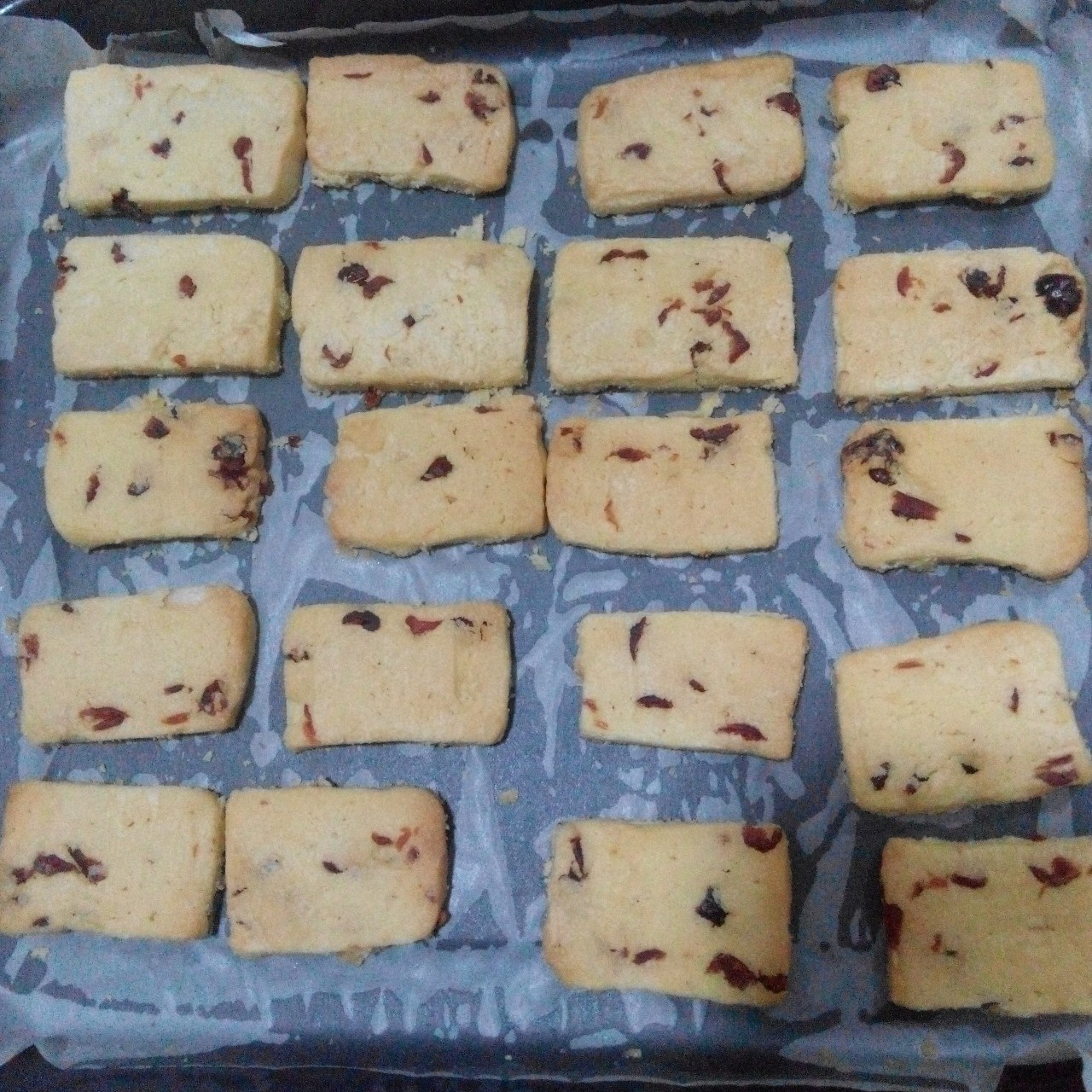 蔓越莓饼干--新手烘焙0压力 #皮黑森林#