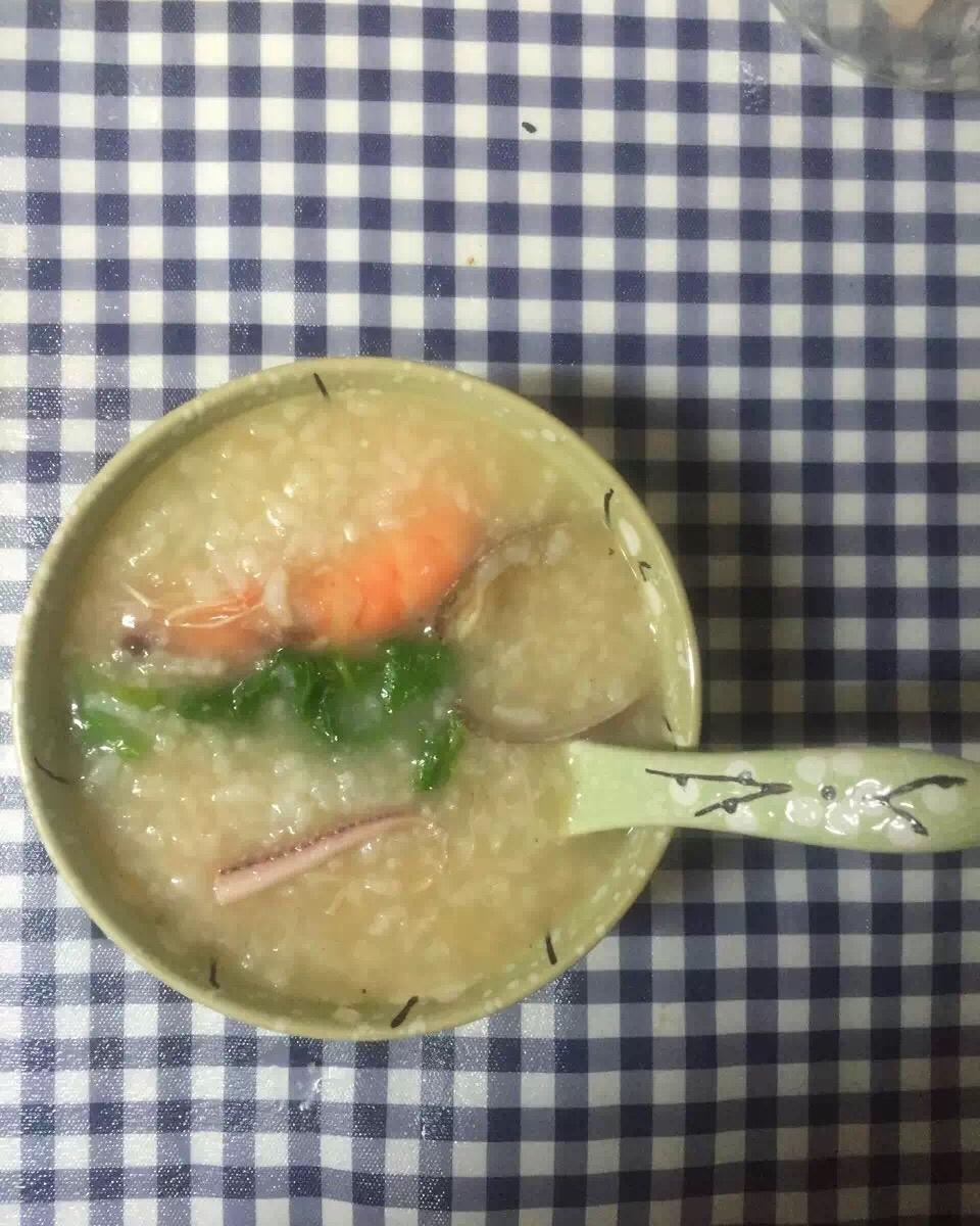 砂锅粥（虾、白贝）