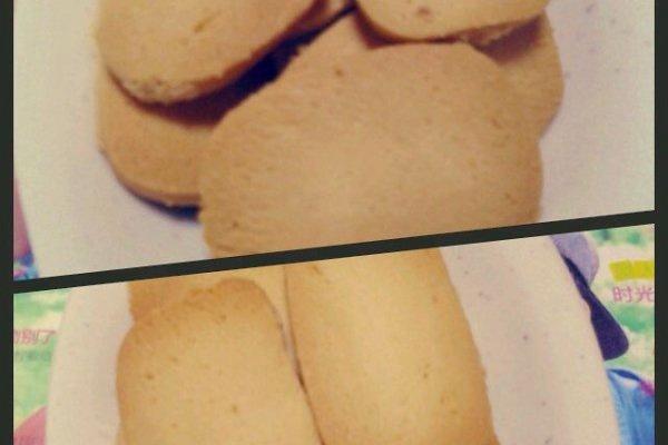 炼乳酥饼干……植物油版的做法