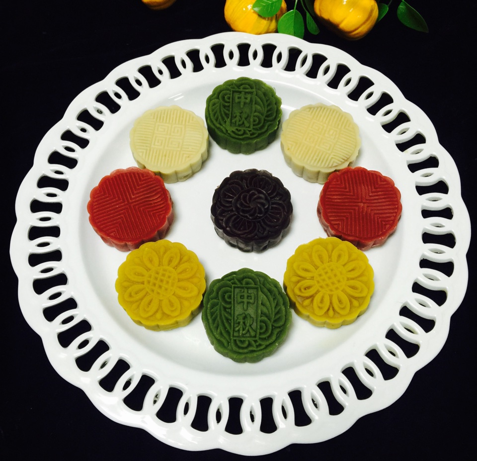 桃山皮—蛋黄莲蓉月饼