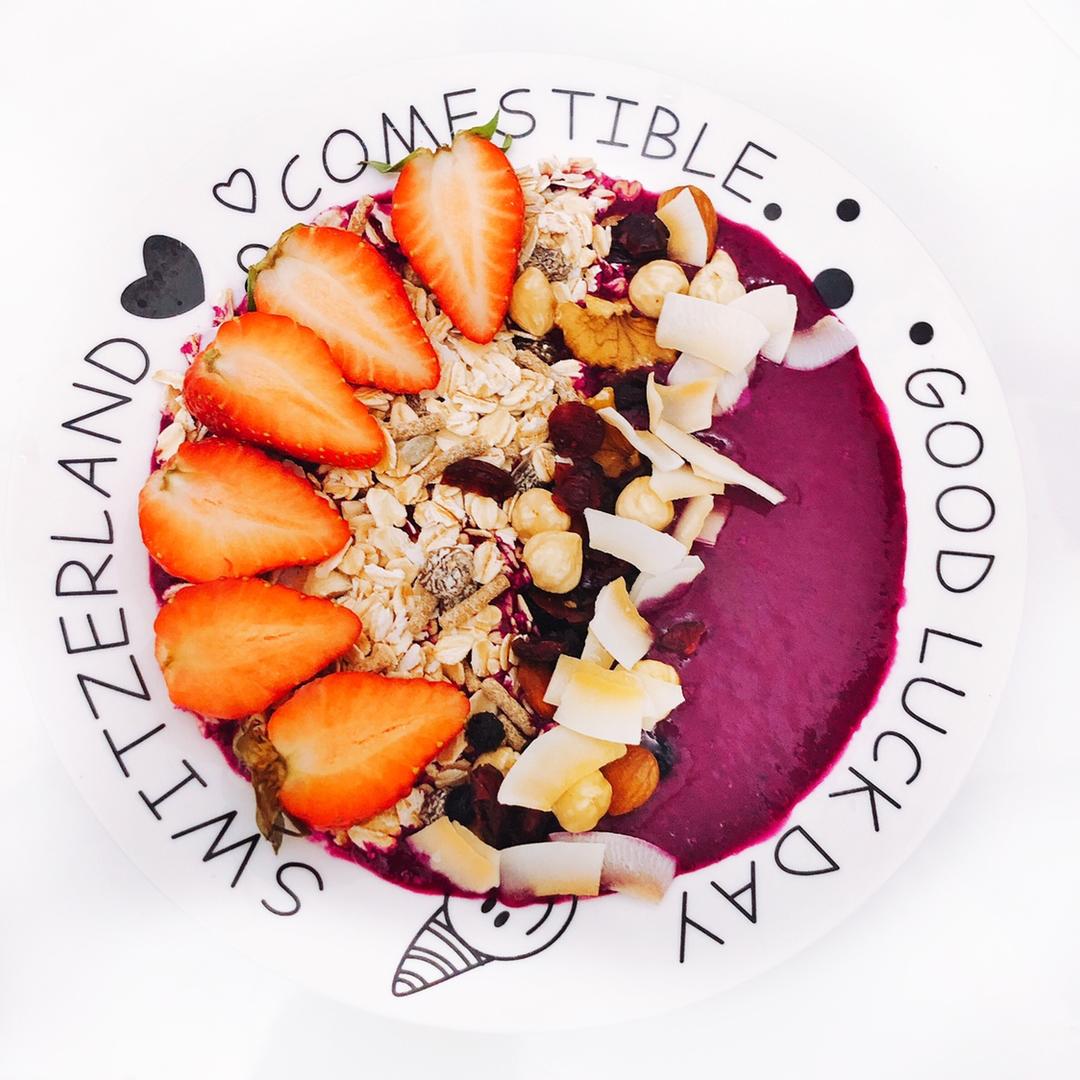 欧美网红级思慕雪smoothie bowl