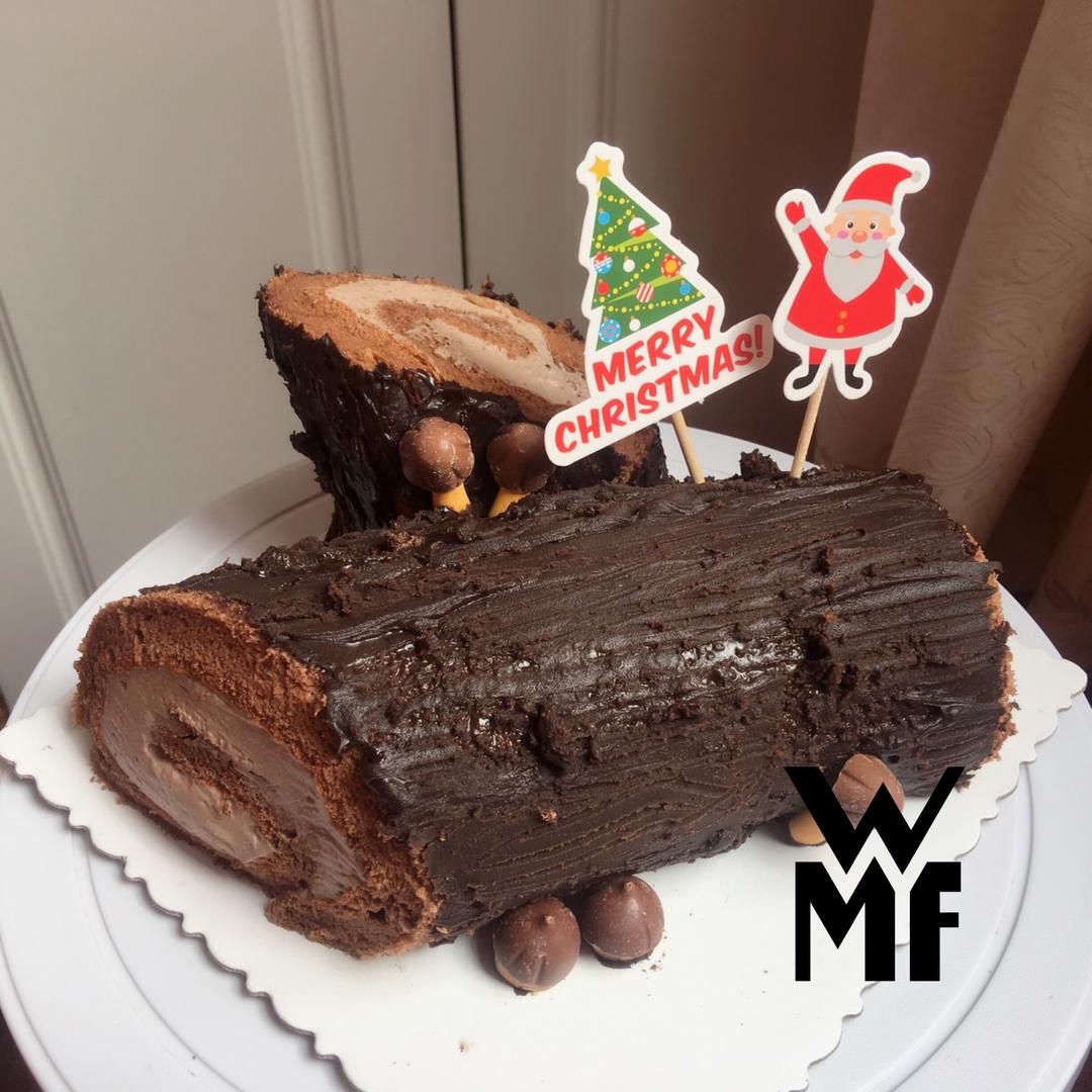 圣诞木材蛋糕 Bûche de Noël——北鼎烤箱食谱