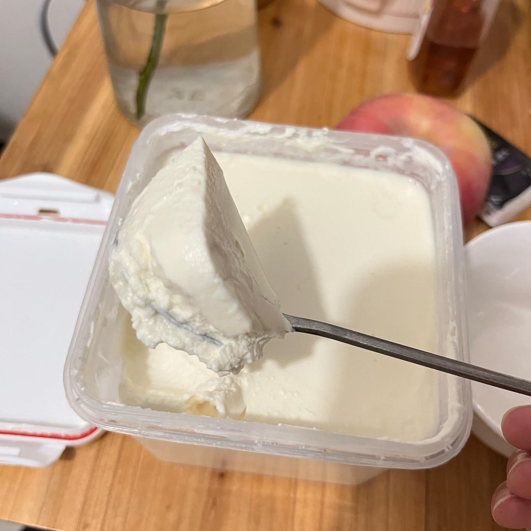消耗淡奶油 超简单自制浓郁酸奶