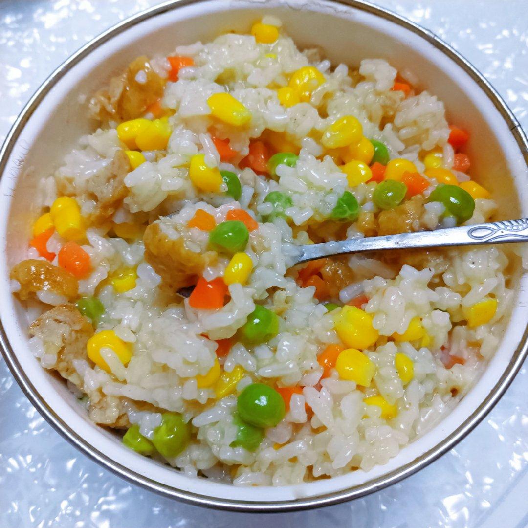 什锦生菜烫饭