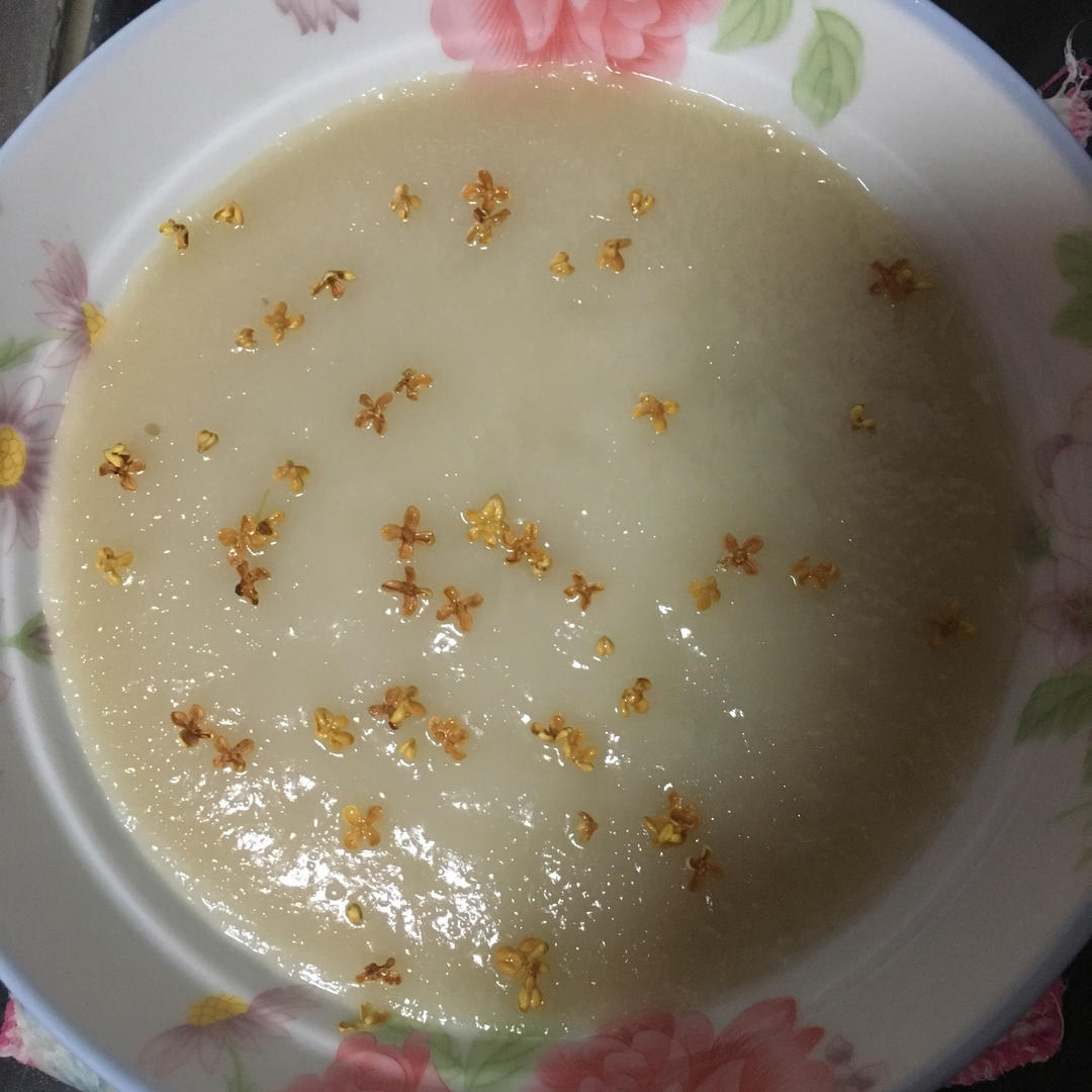 水晶桂花糕