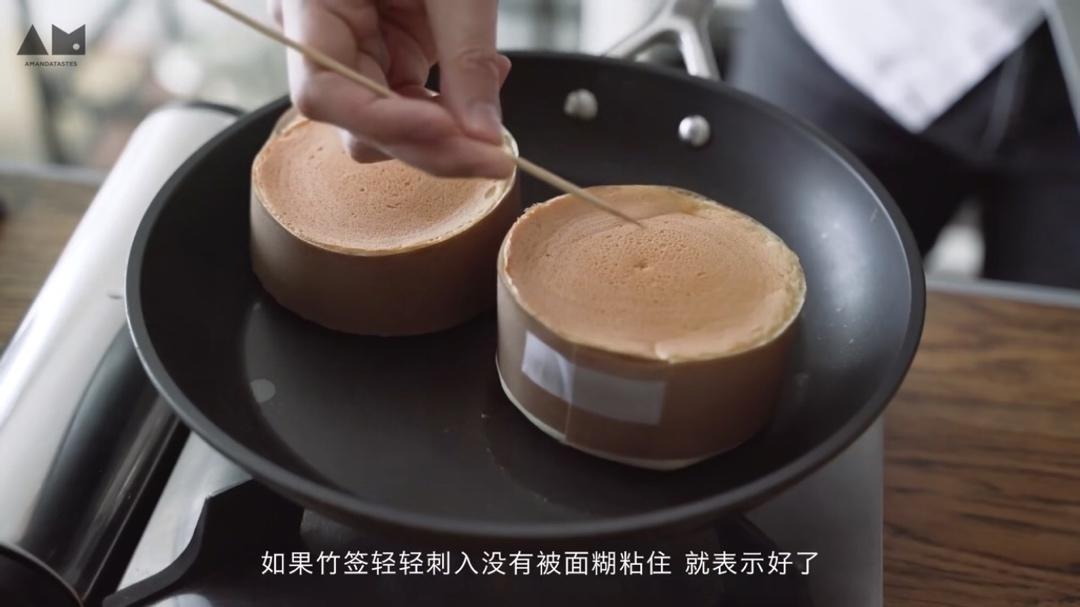 原味无油日式舒芙蕾厚松饼