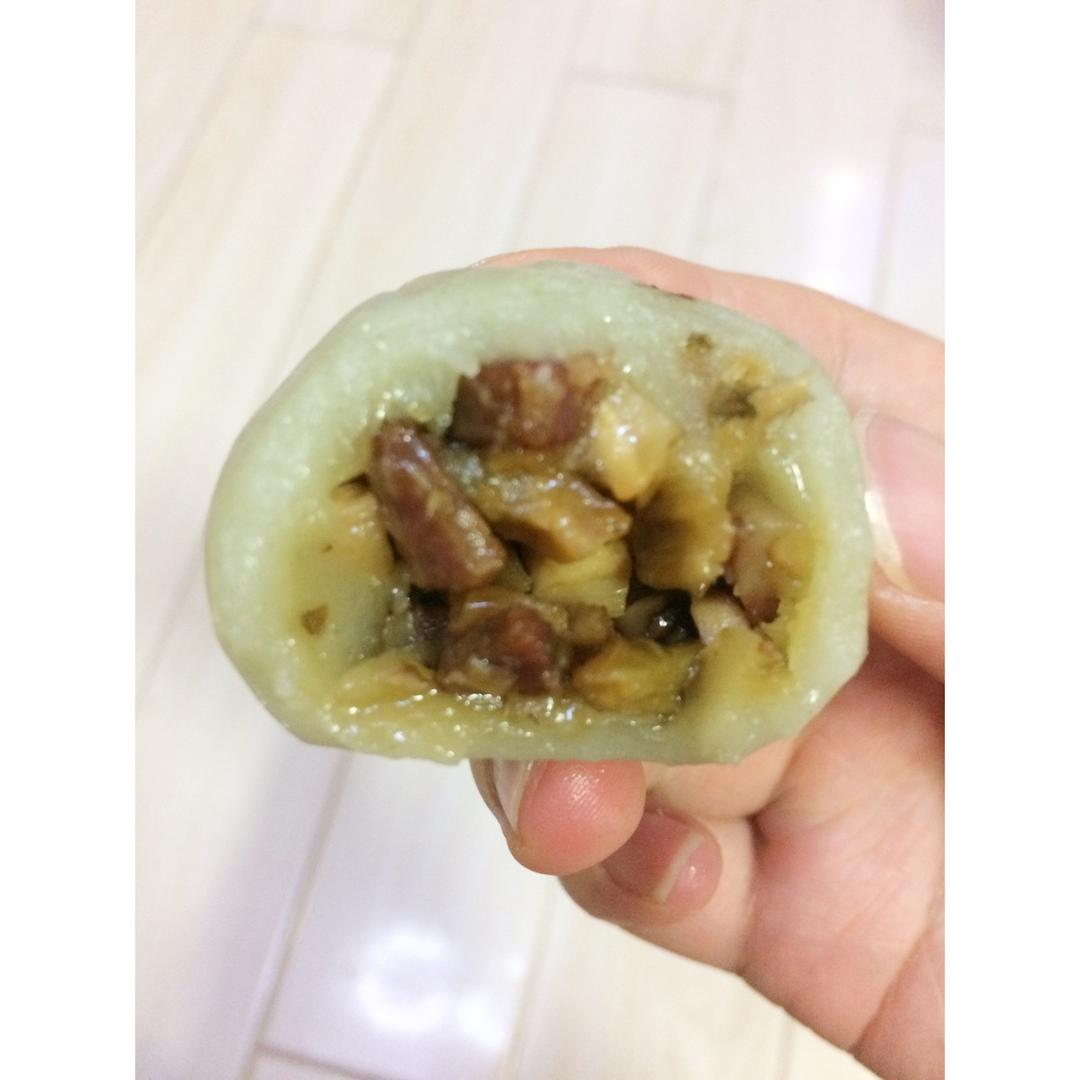 超详细的三种口味青团.清明果.艾果