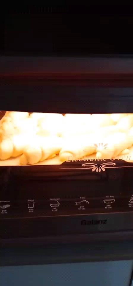 牛奶面包卷（直接法）